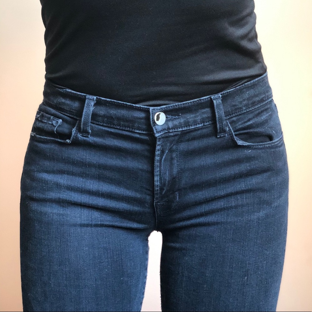 J brand skinny jeans navy